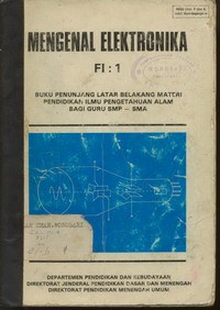 Mengenal Elektronika  1