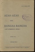 Azas-Azas Ilmu Bangsa