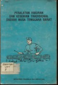 Peralatan Hiburan dan Kesenian Tradisional Daerah Nusa Tenggara Barat