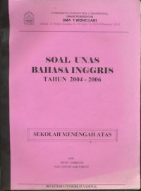 Kumpulan Soal Bahasa Inggris