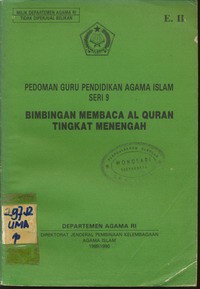 Pegangan Guru Pendidikan Agama Islam 9