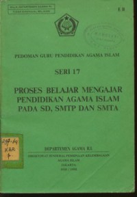 Pendididkan Agama Islam Seri 17