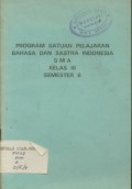 Program Satuan Pelajaran Bahasa dan Sastra Indonesia Kl.3 Smt 6