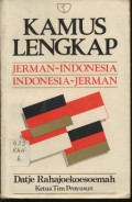 Kamus Lengkap Jerman - Indonesia Indonesia - Jerman