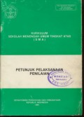 Petunjuk Pelaksanaan Penilaian