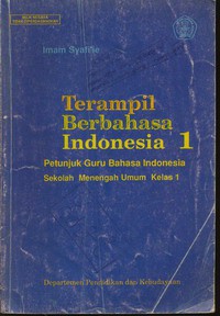 Terampil Berbahasa Indonesia Petunjuk Guru