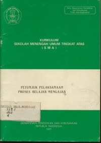 Petunjuk Pelaksanaan Proses Belajar Mengajar