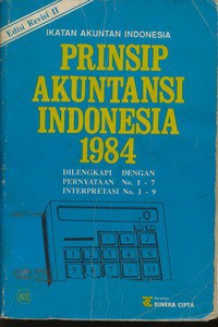 Prinsip Akuntansi Indonesia 1984