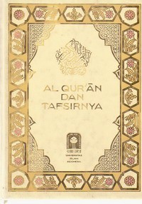 Al Quran dan Tafsirnya Jilid III Juz 7, 8, 9