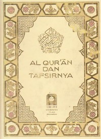 Al Quran dan Tafsirnya Jilid V Juz 13, 14, 15