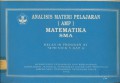 Analisis Materi Pelajaran Matematika Kls. III Program A1 Semester 5 & 6