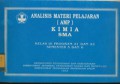 Analisis Materi Pelajaran Kimia Kls. III Program A1 & A2 Semester 5 & 6