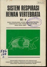 Sistim Respirasi Vertebrata