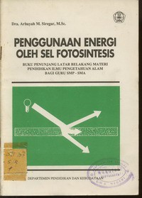 Penggunaan Energi Oleh Sel  Fotosintesis