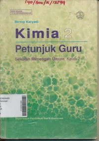 Petunjuk Guru : Kimia  2 untuk SMU Kelas 2