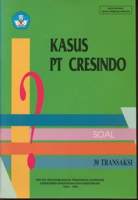 Kasus PT Cresindo - Soal 30 Transaksi