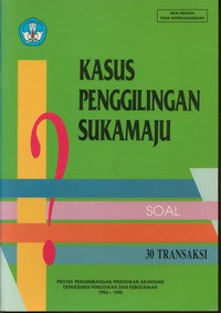 Kasus Penggilingan Sukamaju  -  Soal 30 Transaksi