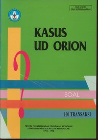 Kasus UD Orion  -  Soal 100 Transaksi