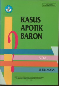 Kasus Apotik Baron  - Soal 80 Transaksi