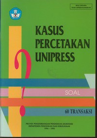 Kasus Percetakan Unipress  -  Soal 60 Transaksi