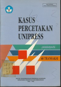 Kasus Percetakan Unipress  -  Jawaban 60 Transaksi