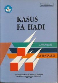 Kasus FA Hadi  -  Jawaban 60 Transaksi