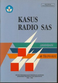 Kasus Radio SAS  -  Jawaban 60 Transaksi