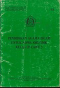 Pendidikan Agama Islam Kelas III Cawu 3 Jld.2