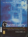 A Level Chemistry For Senior High School Students Vol.1A