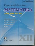 Matematika Untuk SMA dan MA Kelas XII Jilid 3 Program Studi Ilmu Alam