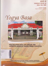 Yogya Basa Jilid 3 Kangge Kelas XII SMA/SMK/MA