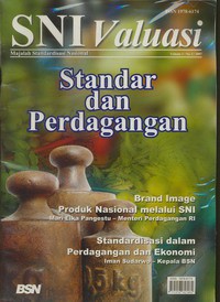 SNI Valuasi, Majalah Standardisasi Nasional