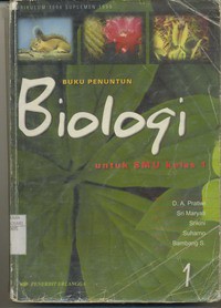 Buku Penuntun Biologi untuk SMU Kelas 1 Kurikulum 1994 Suplemen GBPP 1999