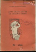 Adat Orang Dayak Di Gunung Tabur