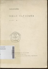 Serat Tatacara jilid III