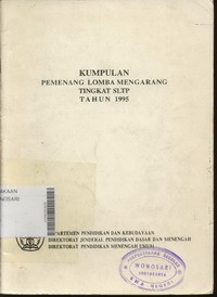 Kumpulan Pemenang Lomba Mengarang Tingkat SLTP Tahun 1995