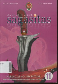 Sagasitas Vol. 5, No. 1, Agustus 2009 Edisi 11