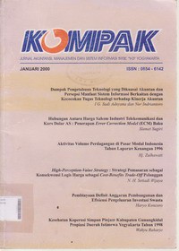 Kompak Jurnal Akuntansi, Manajemen dan Sistem Informasi STIE 