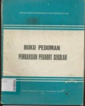 Buku Pedoman Pembakuan Perabot Sekolah