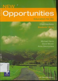 New Opportunities Education For Life Intermediate Students Book