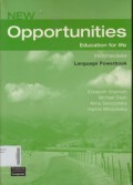 New Opportunities Education For Life Intermediate Language Powerbook