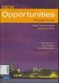 New Opportunities Education For Life Upper Intermediate Students Book