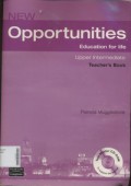 New Opportunities Education For Life Upper Intermediate Teacher's Book