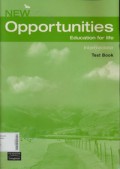 New Opportunities Education For Life Intermediate Test Book