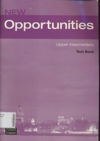 New Opportunities Education For Life Upper Intermediate Test Book