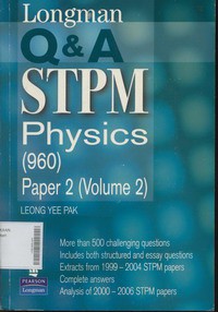 Longman Q & A STPM Physics (960) Paper 2 (Volume 2)