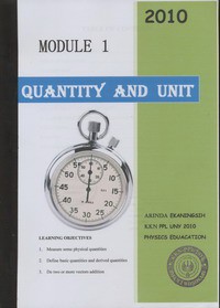 Module 1 : Quantity and Unit