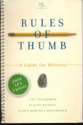 Rules of Thumb : A Guide for Writers