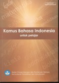 Kamus Bahasa Indonesia Untuk Pelajar