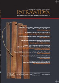 Patrawidya, Seri Penerbitan Penelitian Sejarah dan Budaya, Vol 18 No 02 Agustus 2017